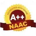 NAAC A‑1 accreditation badge.