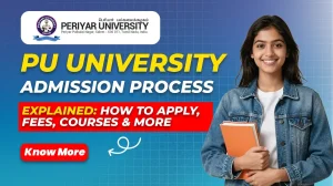 Periyar University Admission Process