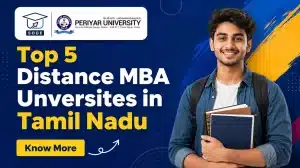 Top 5 Distance MBA Universities in Tamil Nadu 2026