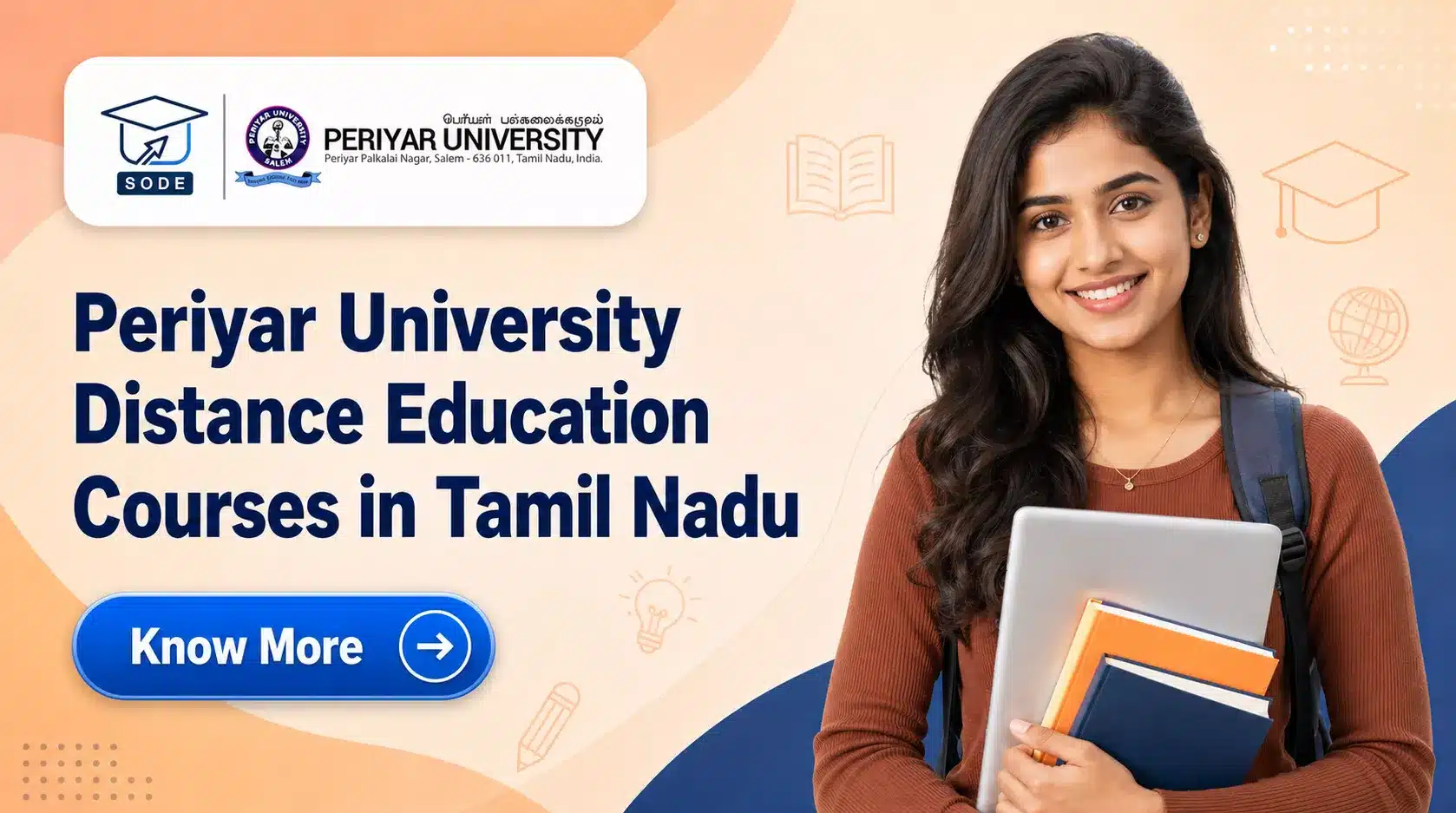 Periyar University Distance Education Courses in Tamil Nadu