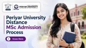 Periyar University Distance MSc Admission Process
